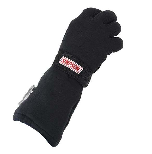 Simpson Safety Glove Holeshot Small Black SFI-20 MPN SIM37017SK