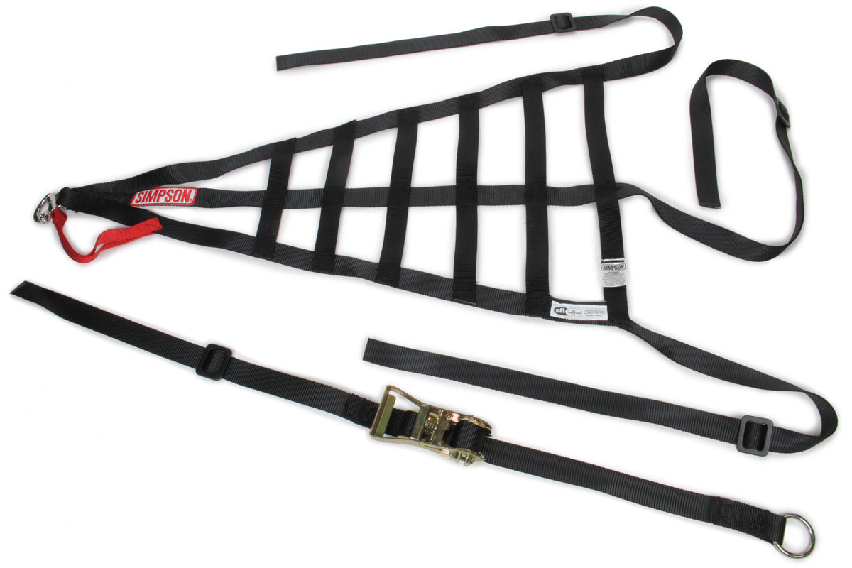 SIMPSON SAFETY Driver Net Corvette Left Poly 28in x 15-3/4 SIMDNC5RLP