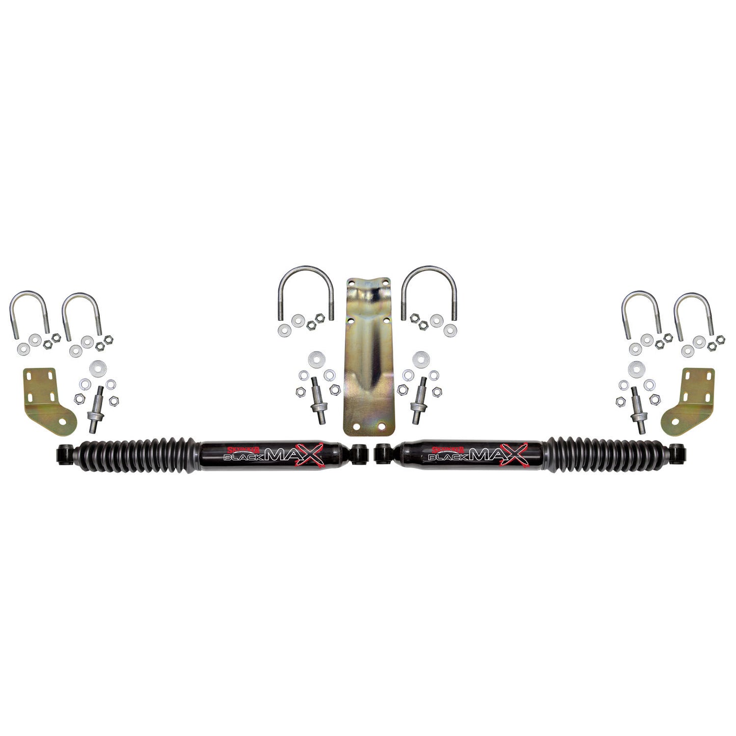 Skyjacker 05- Ford F250 Steering Stabilizer Kit Black Max MPN SKY8253 For Ford Fullsize Truck 2005-23