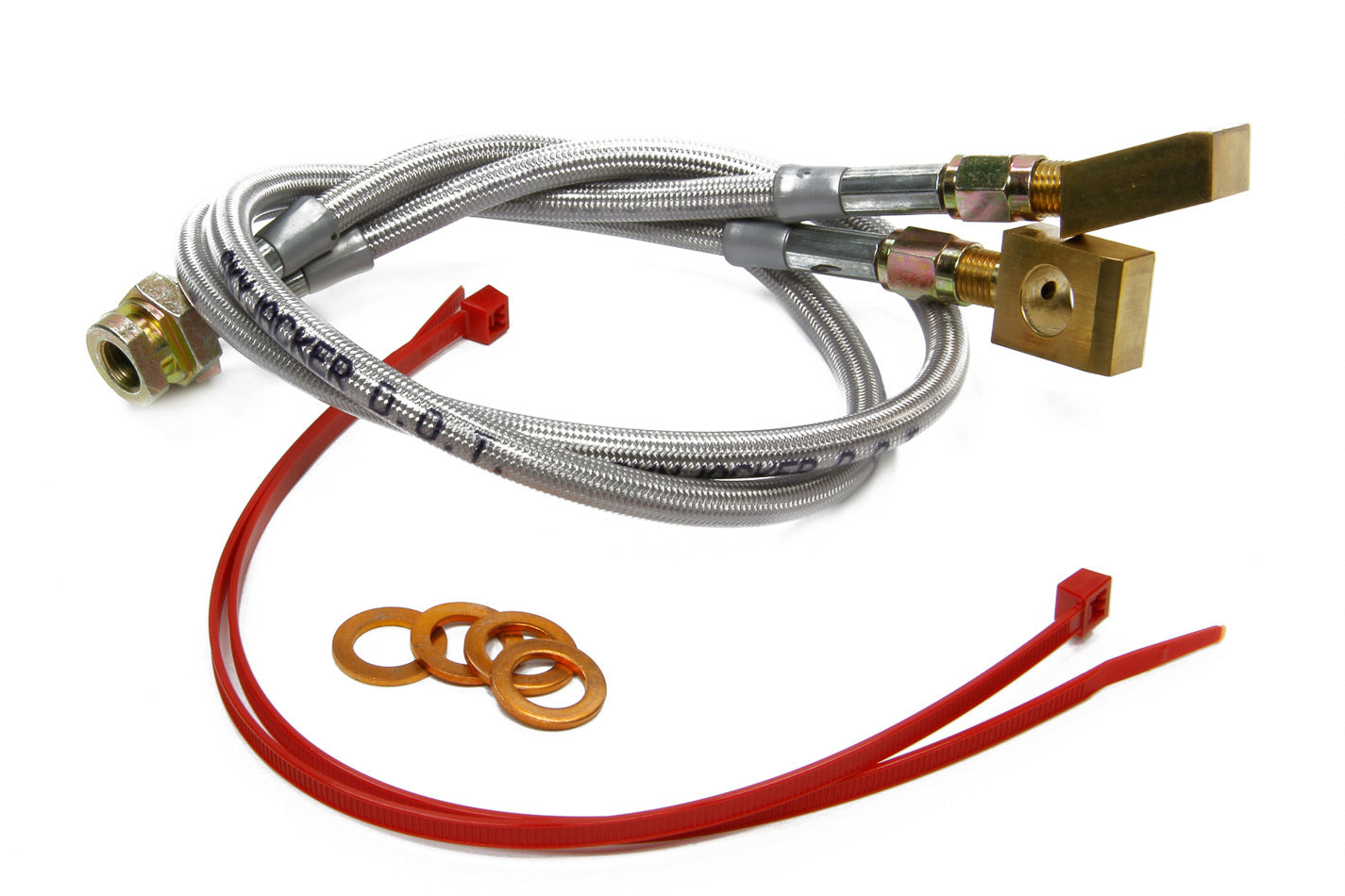 Skyjacker Front Brake Lines 76-81 CJ w/Disc MPN SKYFBL41 For Jeep 1976-81