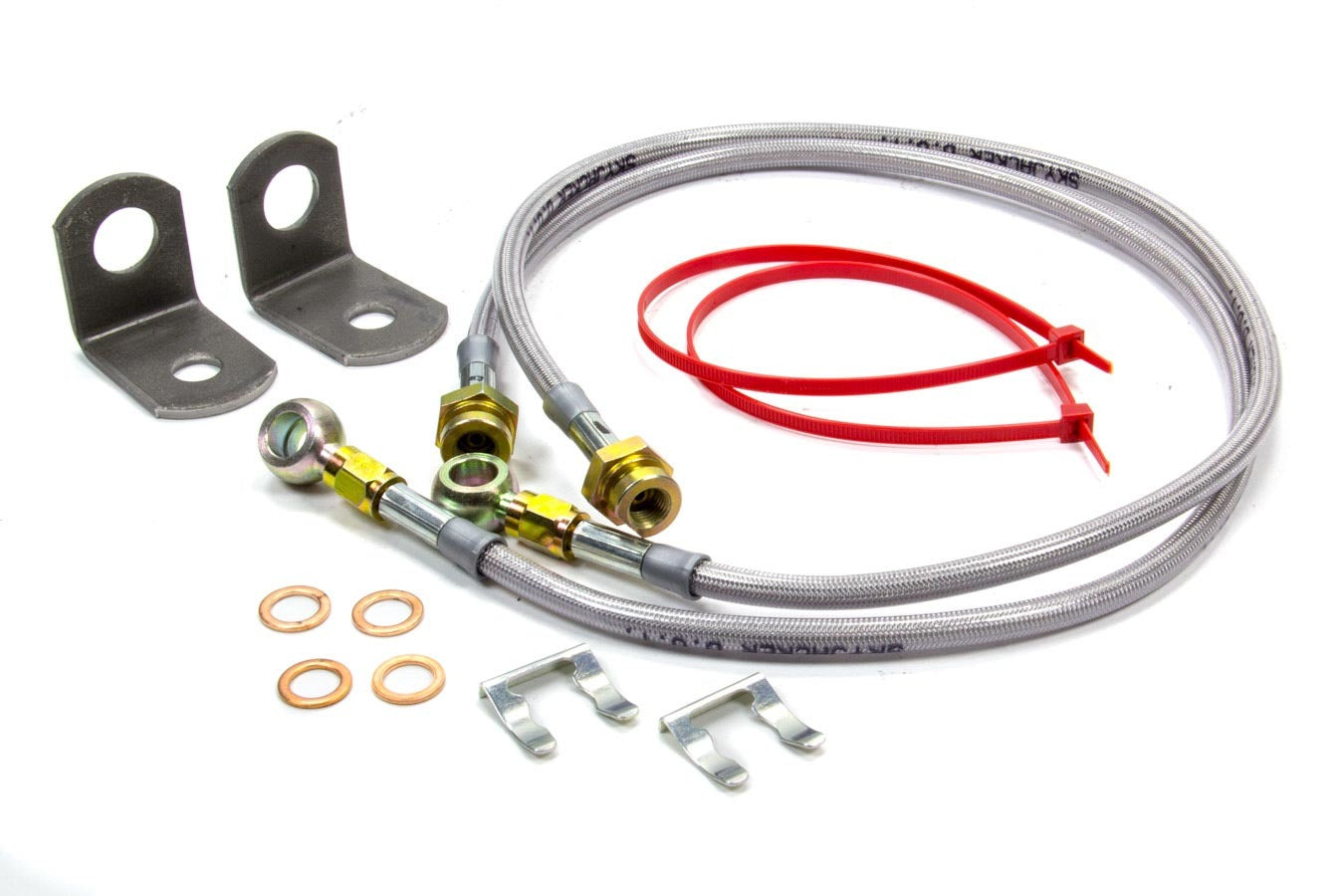 Skyjacker Front Brake Lines 84-01 Cher 3-8in MPN SKYFBL44 For Jeep Wrangler TJ, TJ, Cherokee 1984-2001