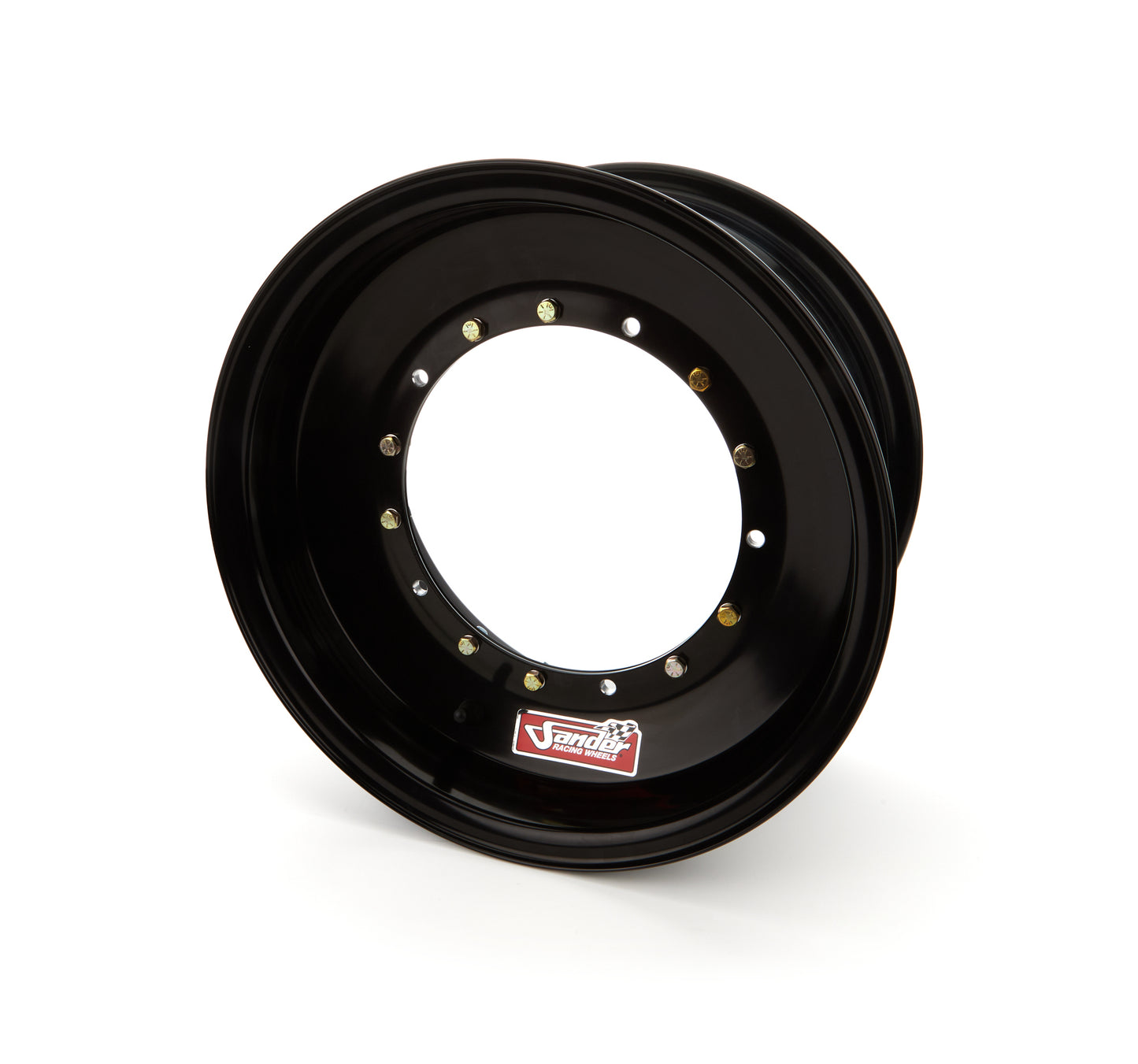 SANDER ENGINEERING Direct Mount 15 x 8 in 4in BS Black SNDS15-084-DN-B
