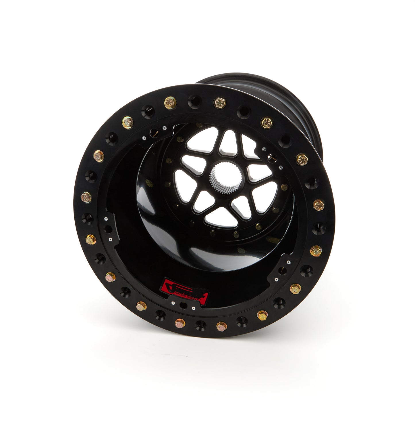 SANDER ENGINEERING Sprint Wheel 15x17 5in BS Out Side Lock Black SNDS15-175-SO2-B
