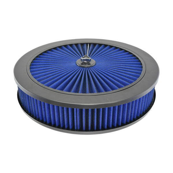SPECIALTY PRODUCTS COMPANY Air Cleaner Kit 14 x 3 Flat Base SPC4390BL