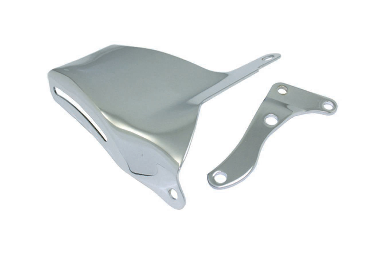 SPECIALTY PRODUCTS COMPANY 69-75 SBC Alt Bracket Kit (2pcs) LWP Chrome SPC6072