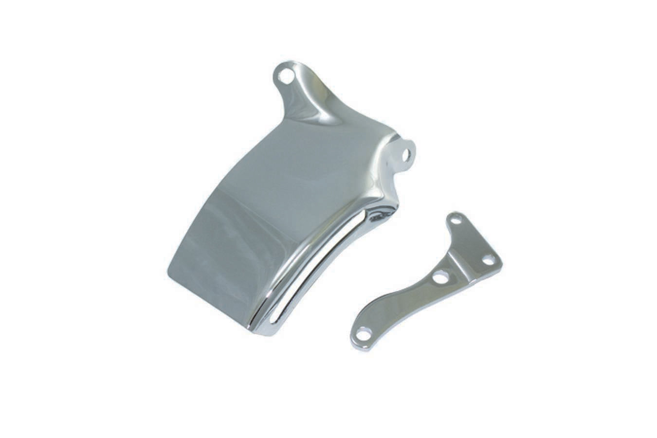 SPECIALTY PRODUCTS COMPANY 76-86 SBC Alt Bracket Kit (2pcs) LWP Chrome SPC6073