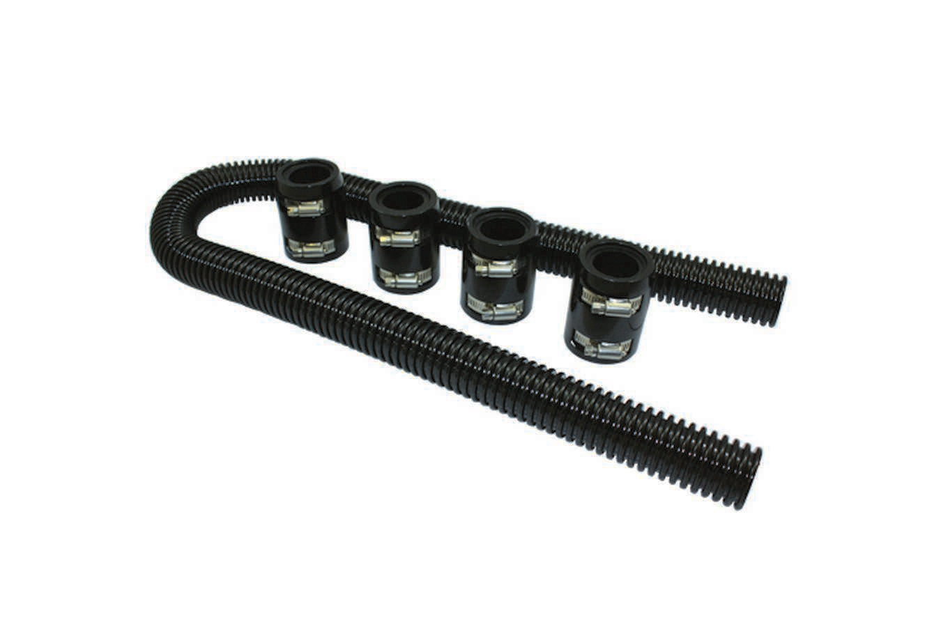 Specialty Products Company Radiator Hose Kit 48in w/Aluminum Caps Black MPN SPC6454