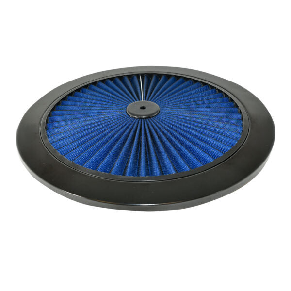 Specialty Products Company Air Cleaner Top 14in Flow-Thru Blue Filter MPN SPC7110ABL