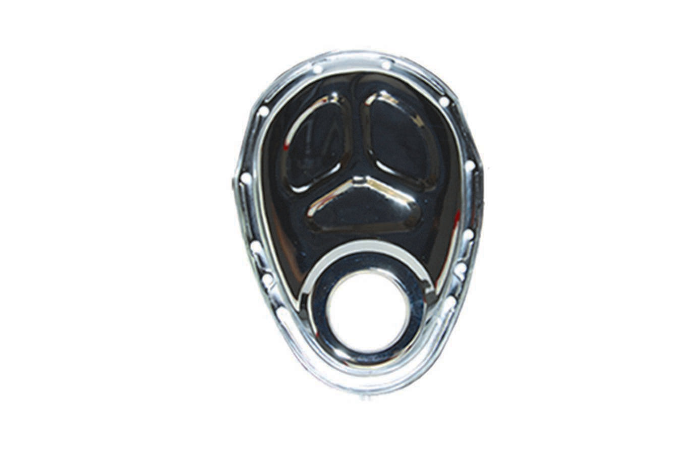 SPECIALTY PRODUCTS COMPANY SBC Steel Timing Chain Cover Chrome SPC7122