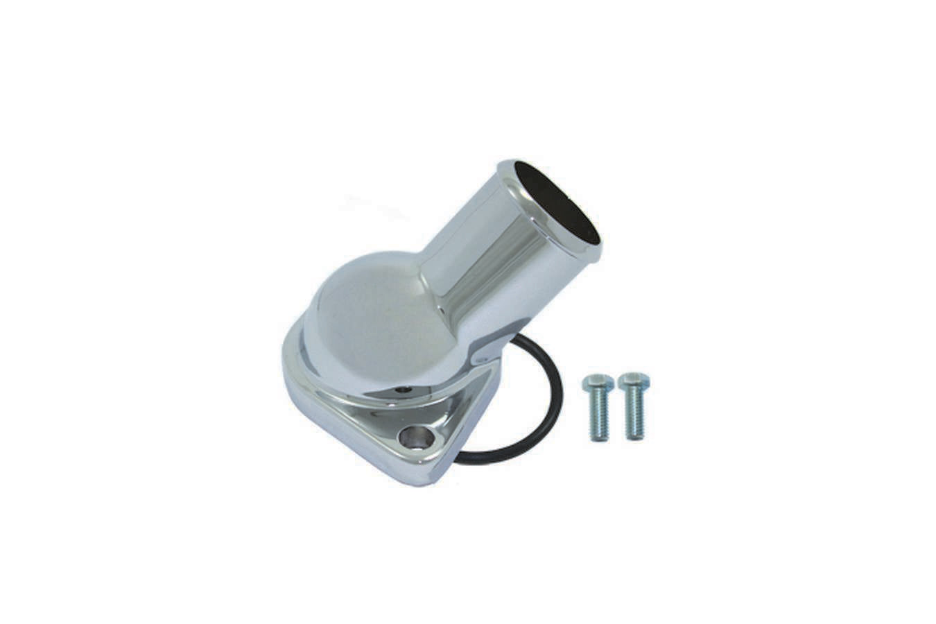 SPECIALTY PRODUCTS COMPANY 55-65 Chevy V8 Steel 45 Deg Water Neck Chrome SPC7287-O