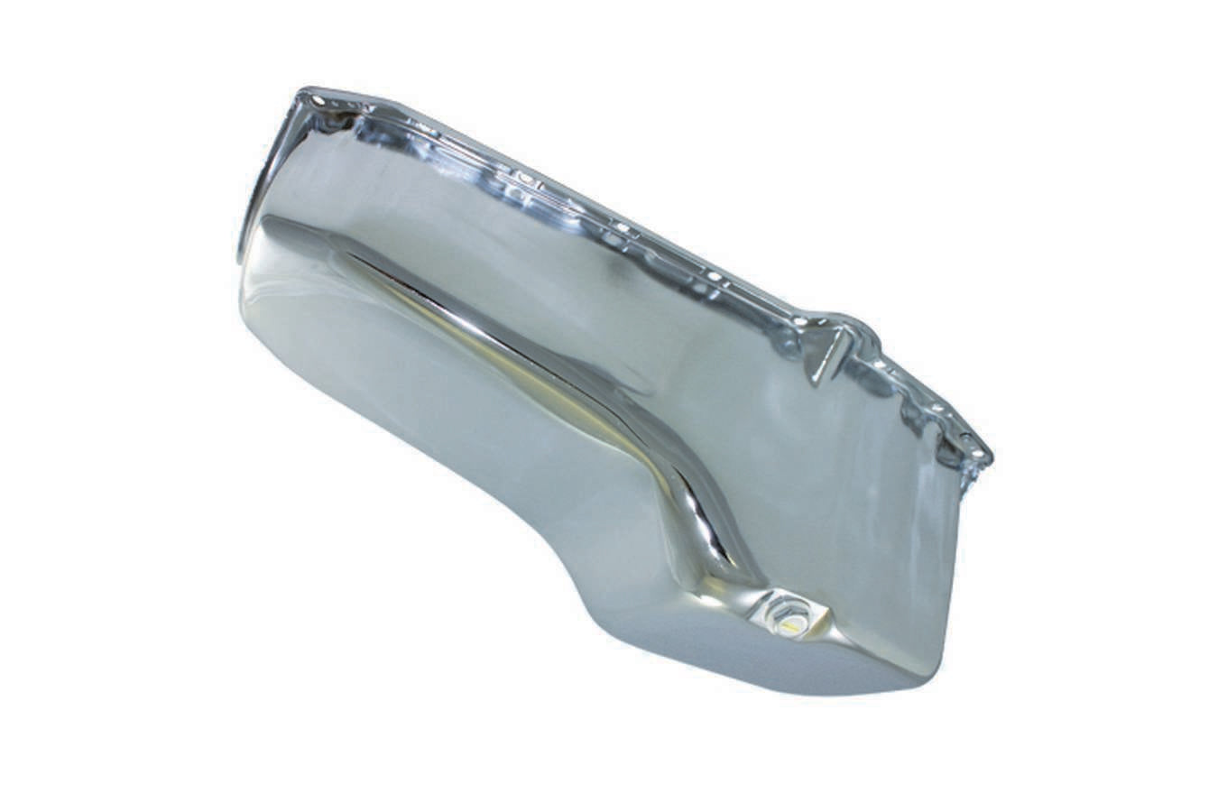 Specialty Products Company 55-79 SBC Steel Stock Oil Pan Chrome MPN SPC7442 For Chevy