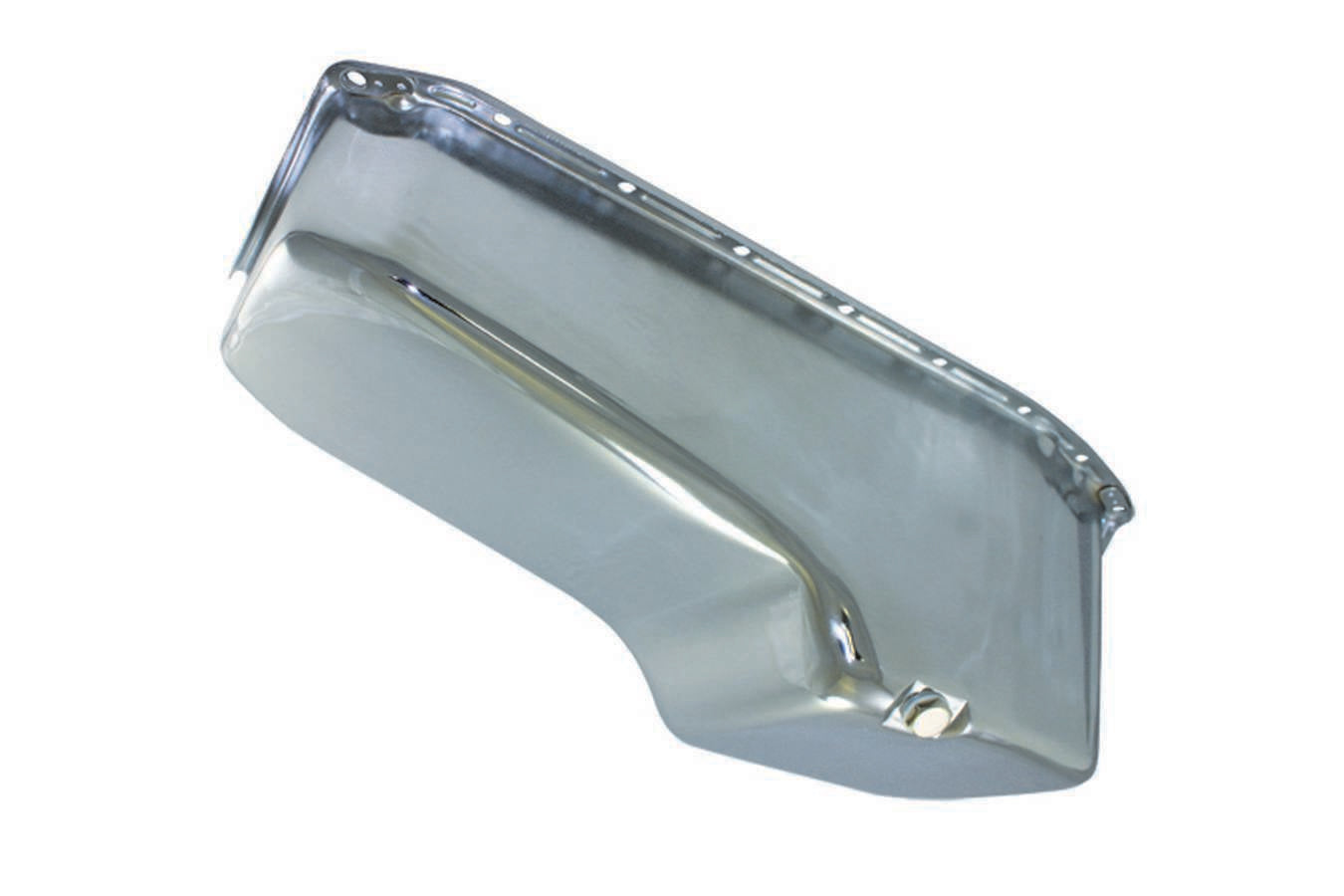 Specialty Products Company 80-85 SBC Steel Stock Oil Pan Chrome MPN SPC7443 For Chevy