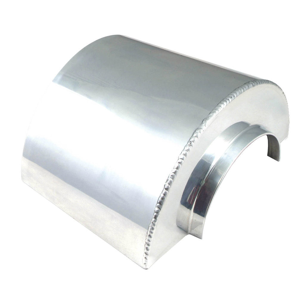 Spectre Heat Shield Short for 3in Filter Polished Alum MPN SPE8130