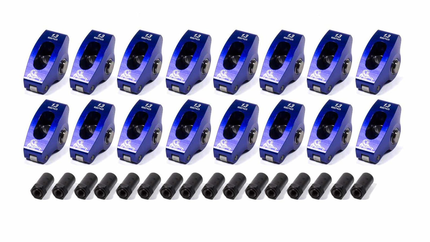 Scorpion Performance BBC Roller Rocker Arm Set 1.7 Ratio 7/16 Stud MPN SPN3014 For Chevy