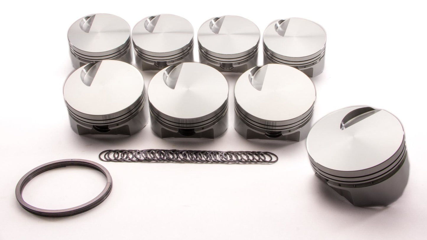 Sportsman Racing Products BBC Flat Top Piston Set 4.280 Bore -3cc MPN SRP142979 For Chevy