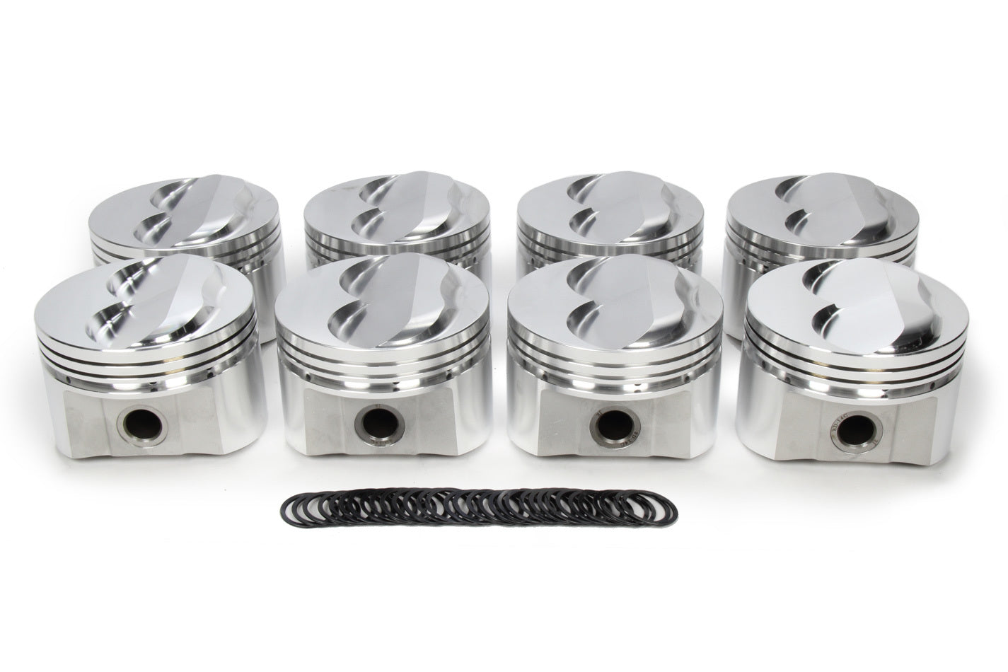 Sportsman Racing Products SBC Domed Piston Set 4.040 Bore +6.5cc MPN SRP261357 For Chevy