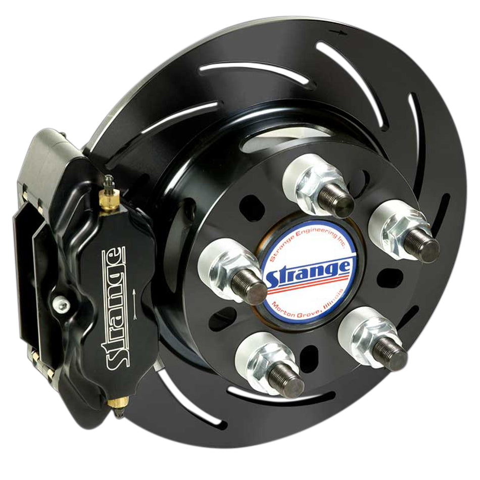 STRANGE Rear Disc Brake Kit Ford Late Big Style w/Hrd Pad STGB1706WCM