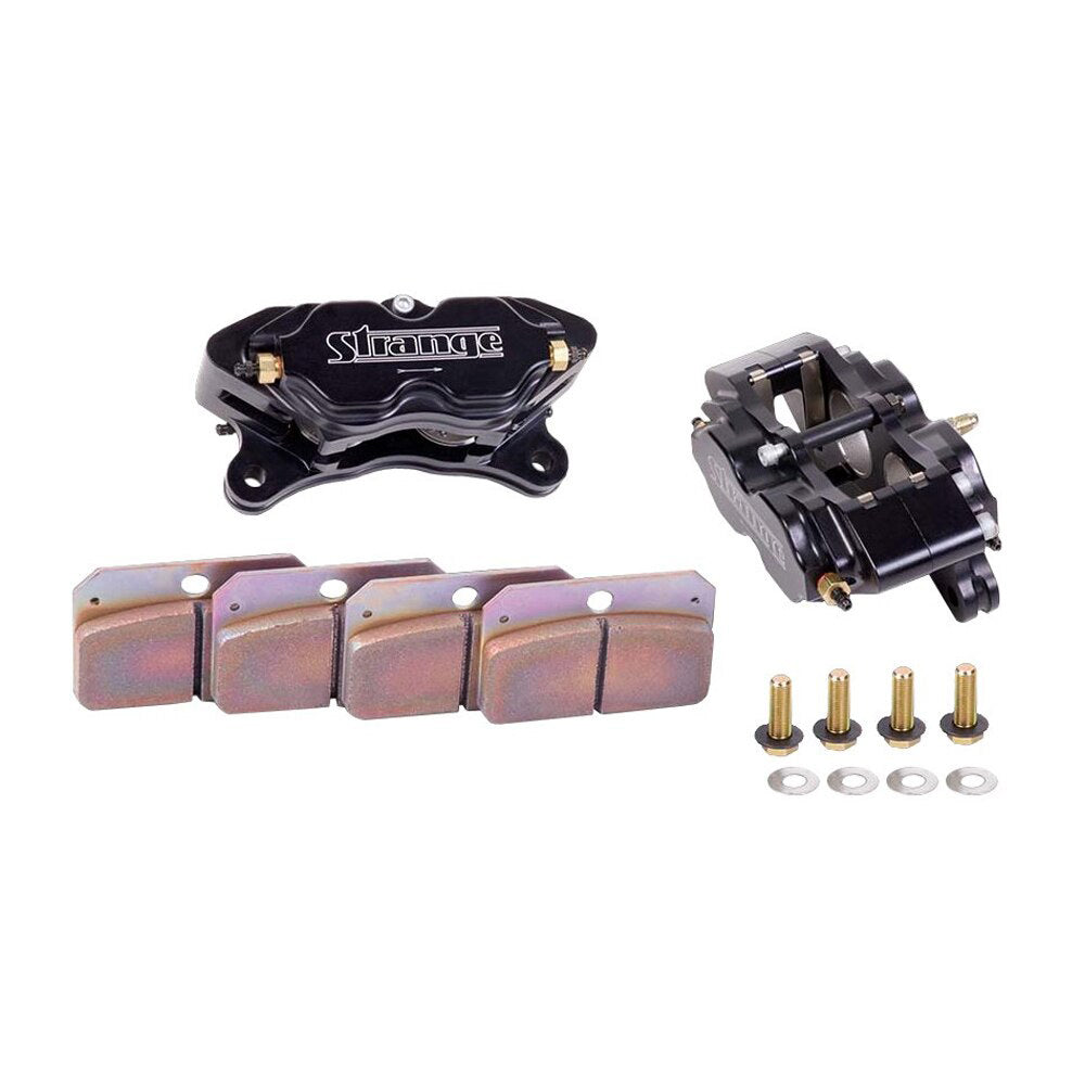 Strange Strange 4-Piston Caliper Kit w/Hard Pads/Pr. MPN STGB1855