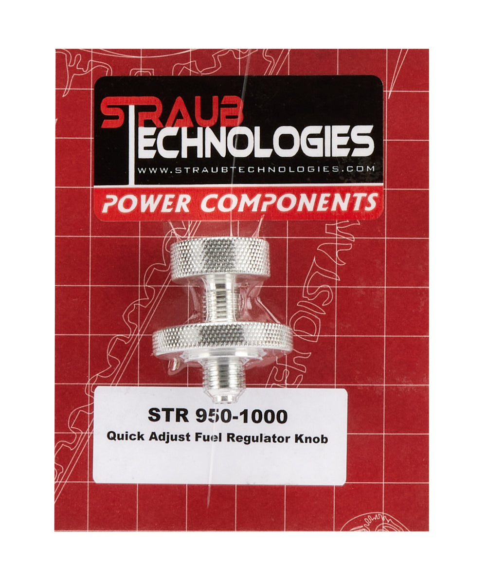 Straub Technologies Inc. Alm. Adjusting Nut Holley Fuel Press Reg. MPN STT950-1000