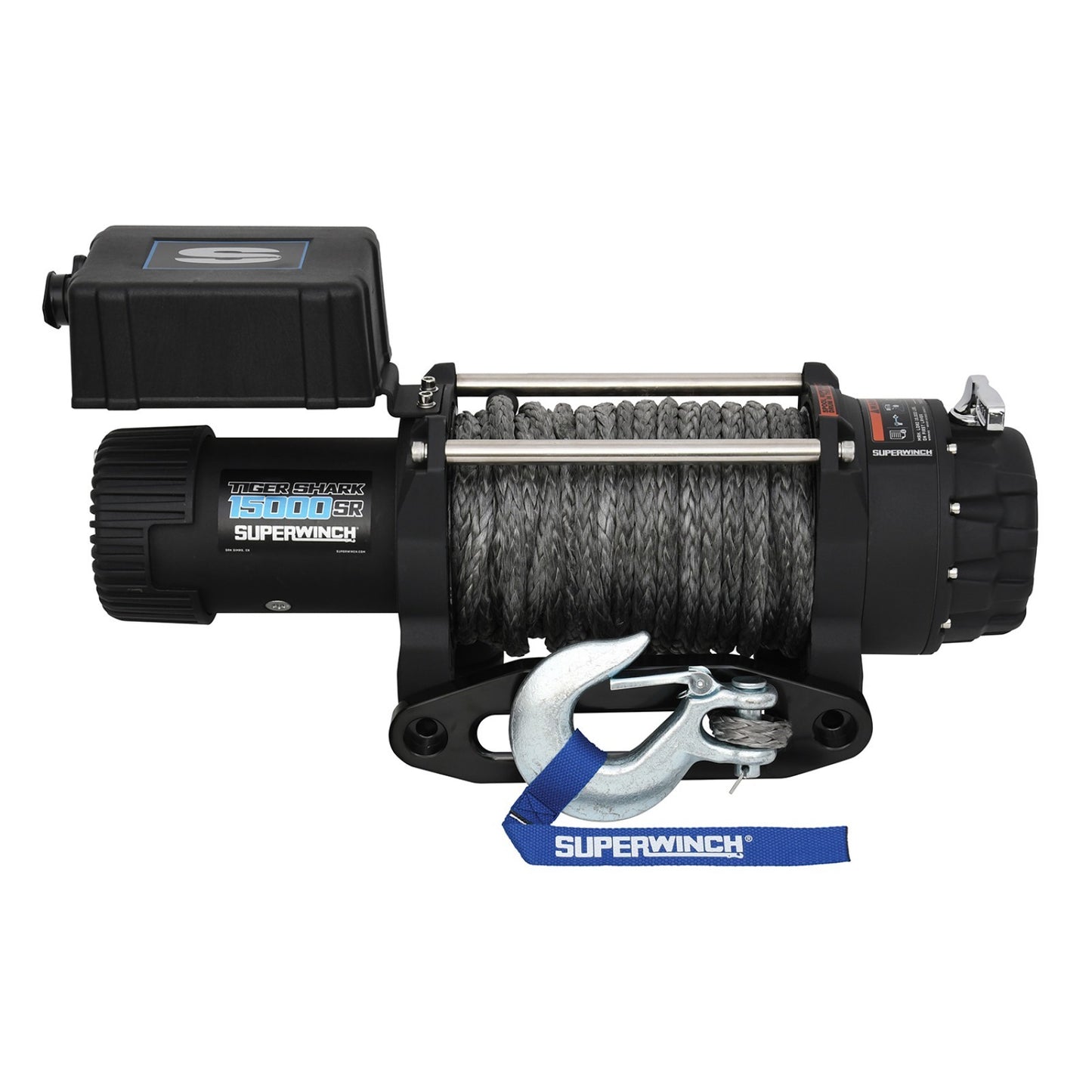SUPERWINCH 15000lb Winch 15/32in x 78ft Synthetic Rope SUP1515001