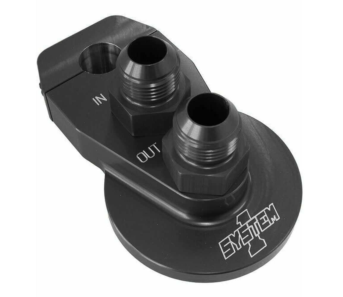 System One Remote Filter Mount - #12 w/1-1/4in Hole Clamp MPN SYS220-90002-12B
