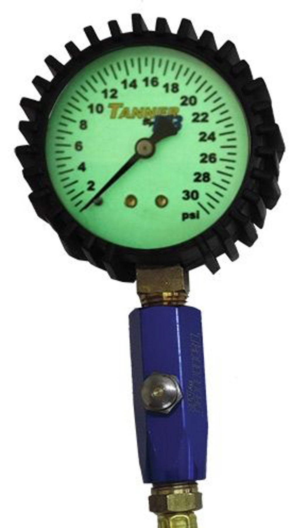 TANNER 30 Lb Glow-In Dark Air Gauge TAN20330