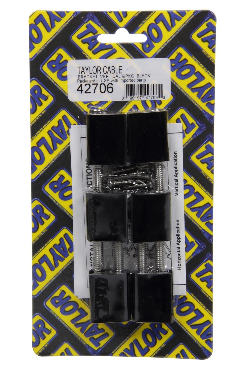 TAYLOR/VERTEX Wire Separator Mntg Kit Vertical 6pcs TAY42706
