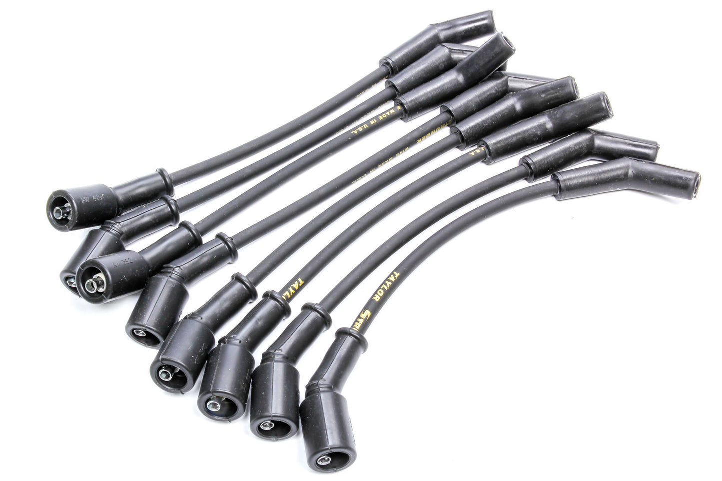 Taylor/Vertex 8mm Streethunder Plug Wire Set SBC Black MPN TAY51046 For GM LS-Series