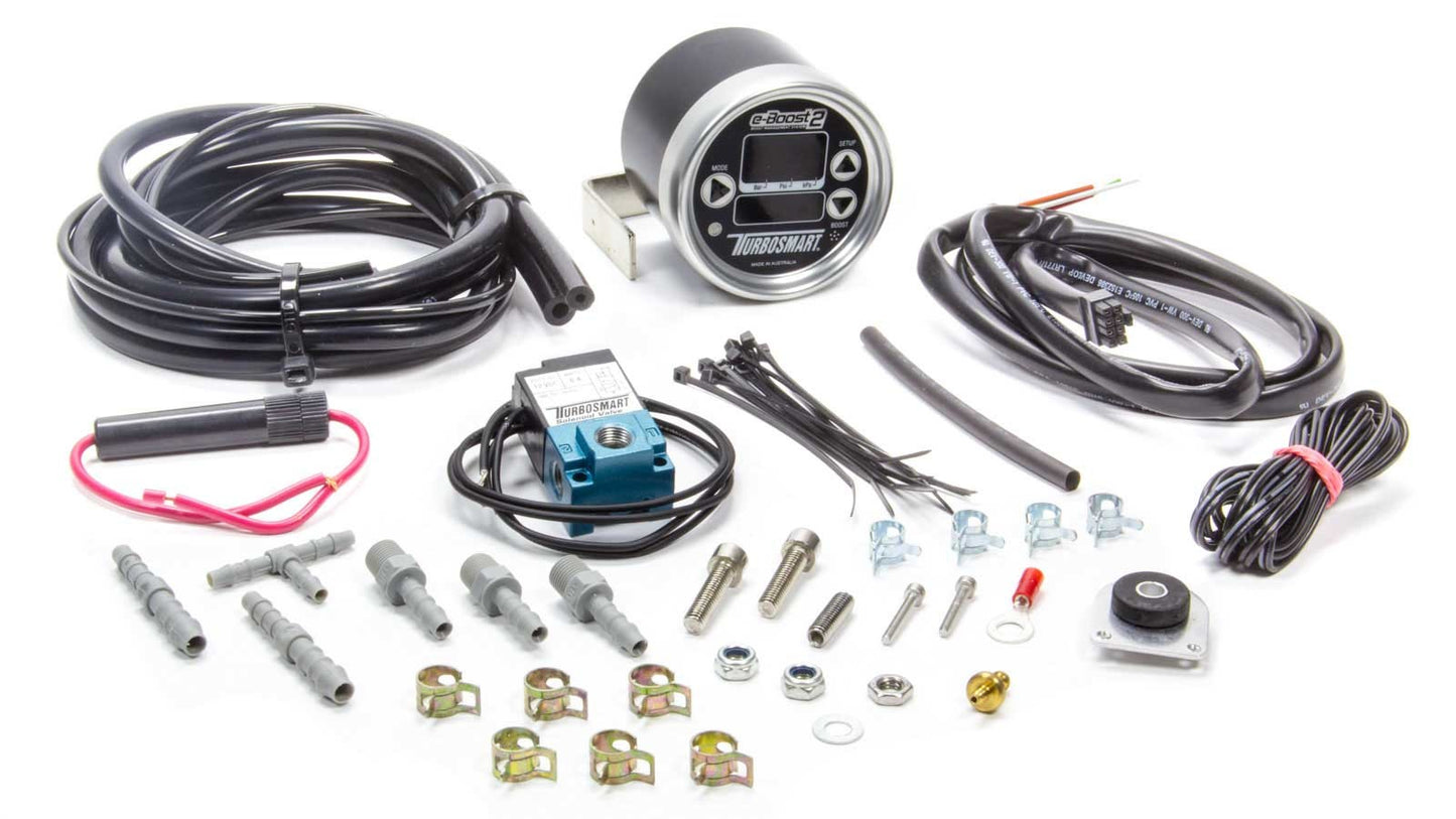 TURBOSMART USA eB2 Elec Boost Control Gauge 60psi Black/Silver TBSTS-0301-1013
