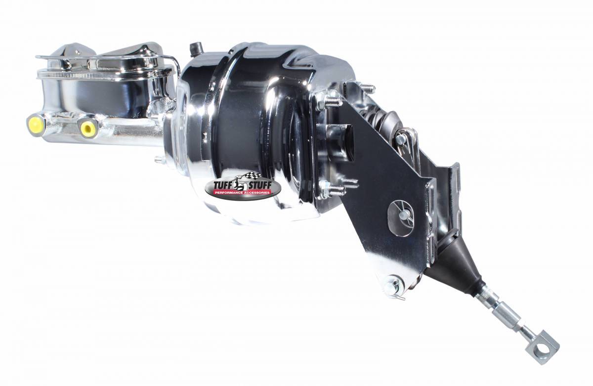 Tuff-Stuff Mopar 8in Booster/Master 15/16in Bore Chrome MPN TFS2135NA-1 For GM, Mopar A-Body, B-Body 1964-74