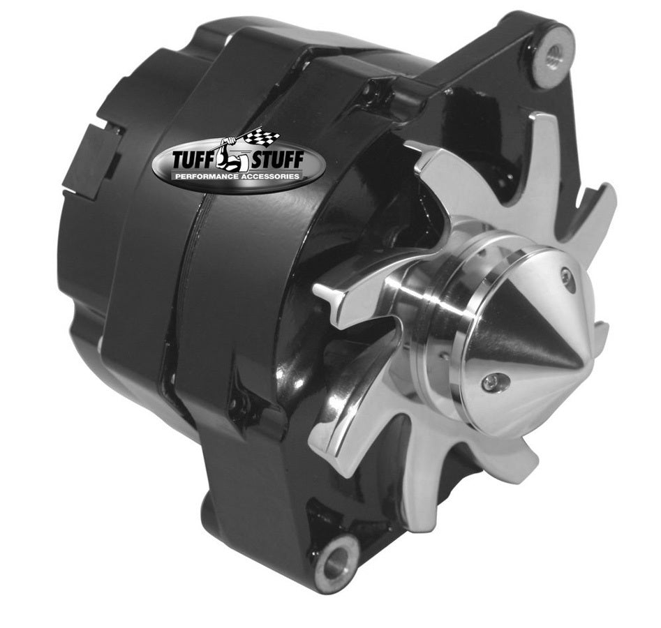TUFF-STUFF 140 Amp Alternator GM 1 Wire V-Groove TFS7140FBULL