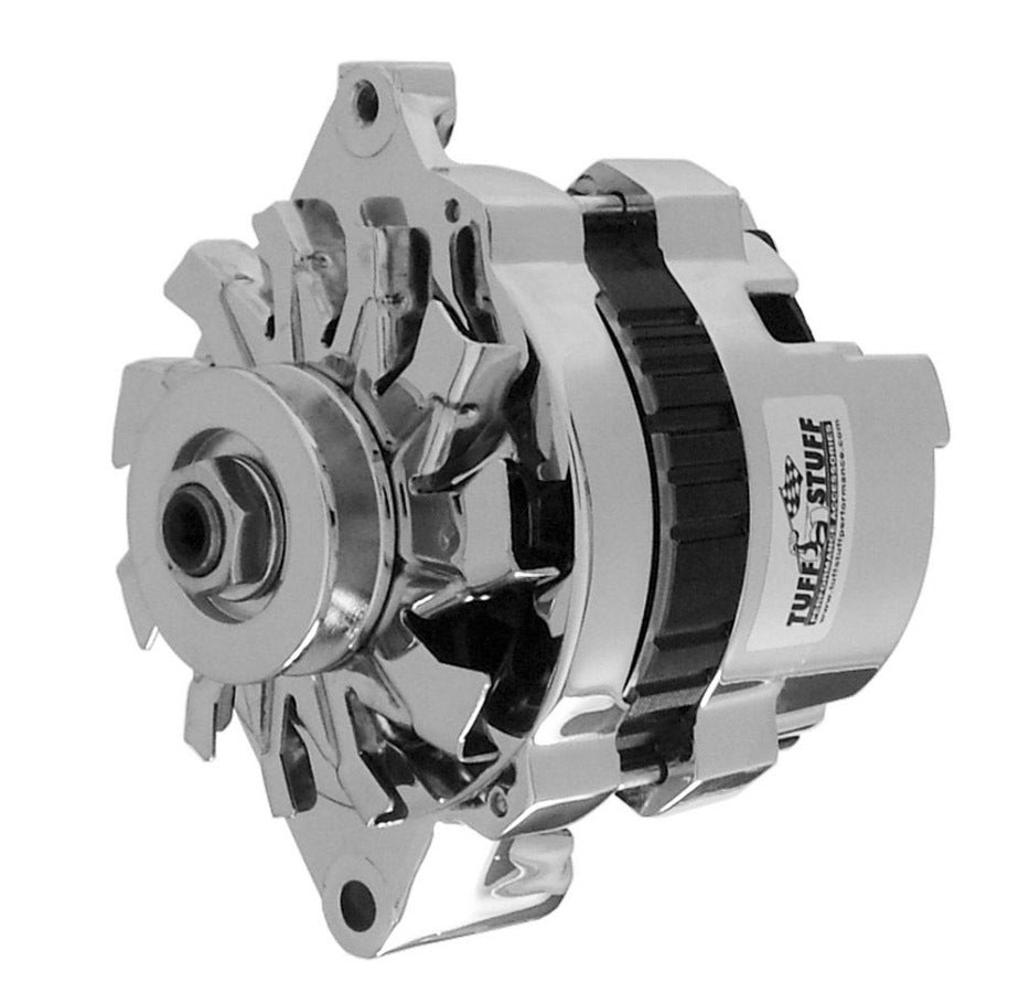 Tuff-Stuff Gm Mini Alt 120a Chrome 1 Wire 1 Groove Pulley MPN TFS7937A For GM