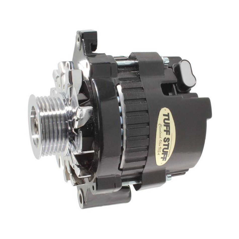Tuff-Stuff GM Alternator 120 Amp Black 6 Goove Pulley MPN TFS7937BST6G For GM