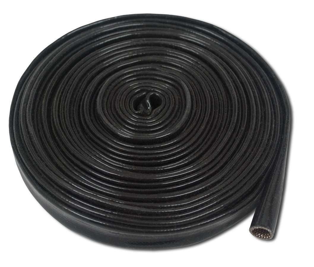 Thermo-Tec Black Sleeving Plug/Ign Wire High Temp 3/8inx25 MPN THE14040