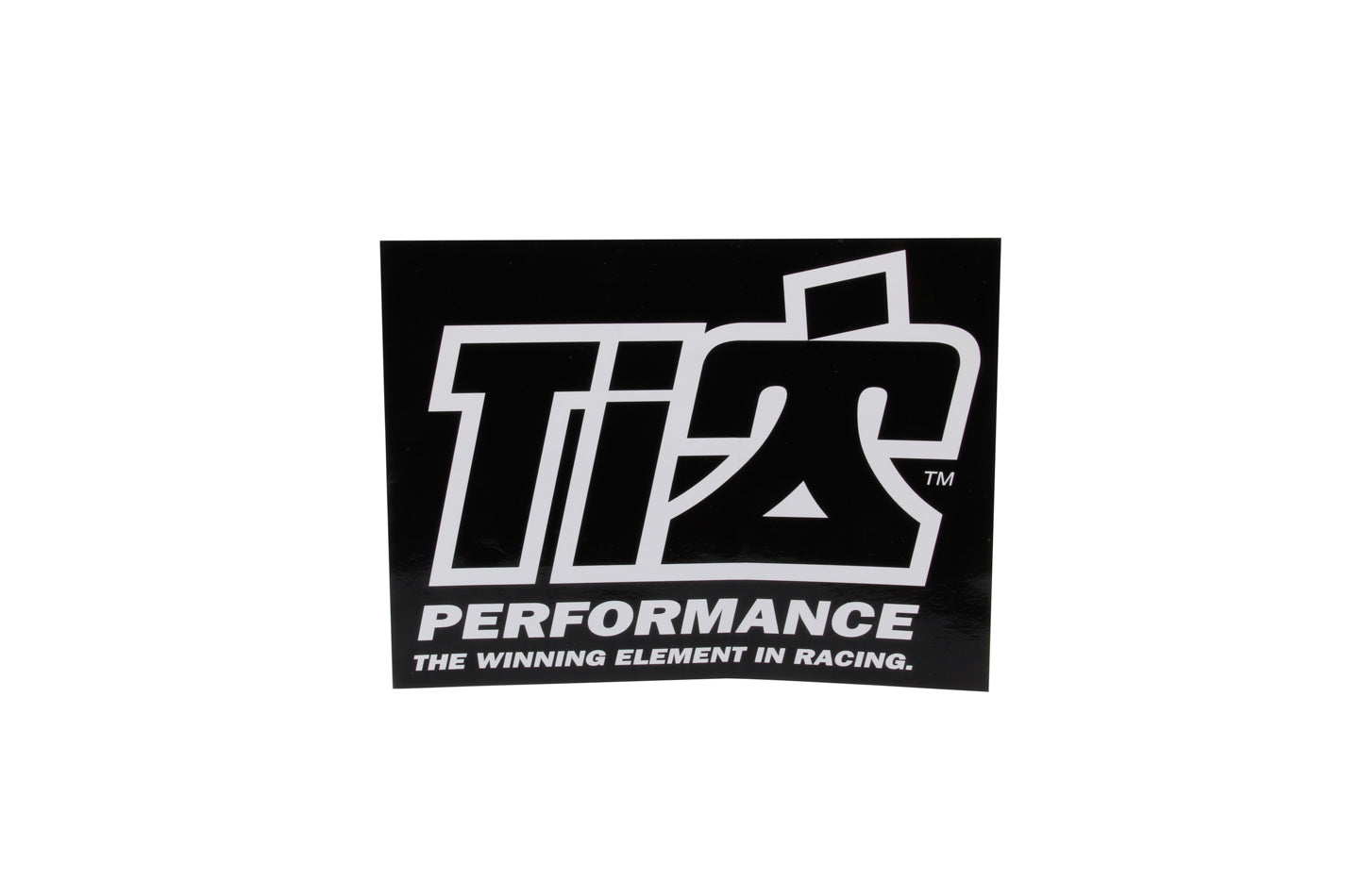 Ti22 PERFORMANCE Ti22 Decal 6x8 Black TIP0051