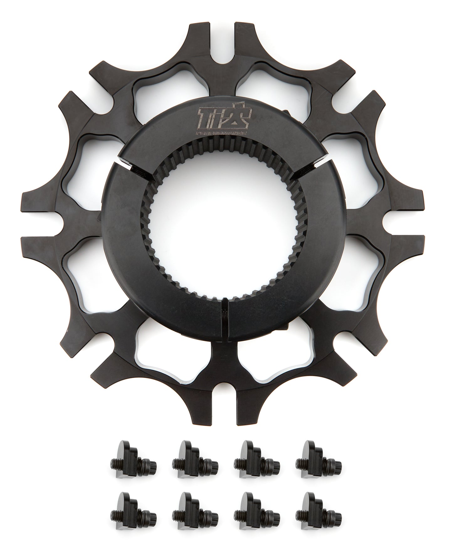Ti22 Performance Brake Rotor Hub Inboard Splined Black Aluminum MPN TIP4025