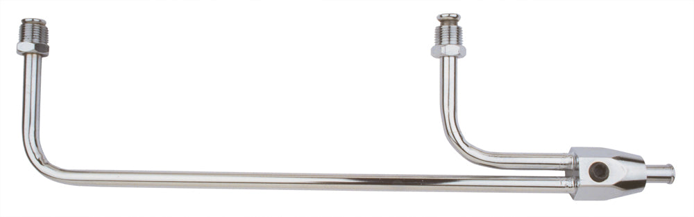 Trans-Dapt Chrome Fuel Line 9-5/16in MPN TRA2197