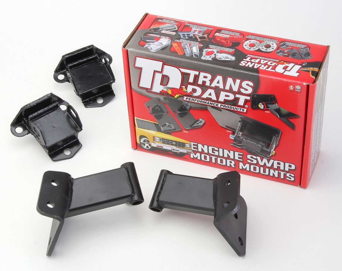 Trans-Dapt 55-57 Chevy Motor Mount MPN TRA4195 For Chevy Fullsize 1955-57