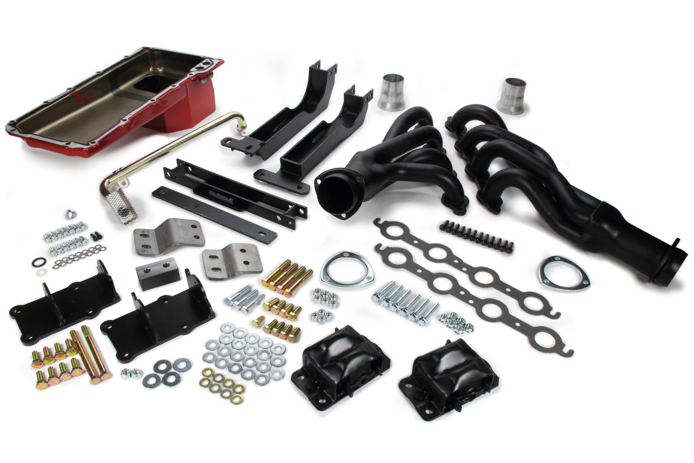 Trans-Dapt Swap In A Box Kit LS ine Into 82-88 GM G-Body MPN TRA48063 For GM LS-Series, G-Body, Pickup 1982-88