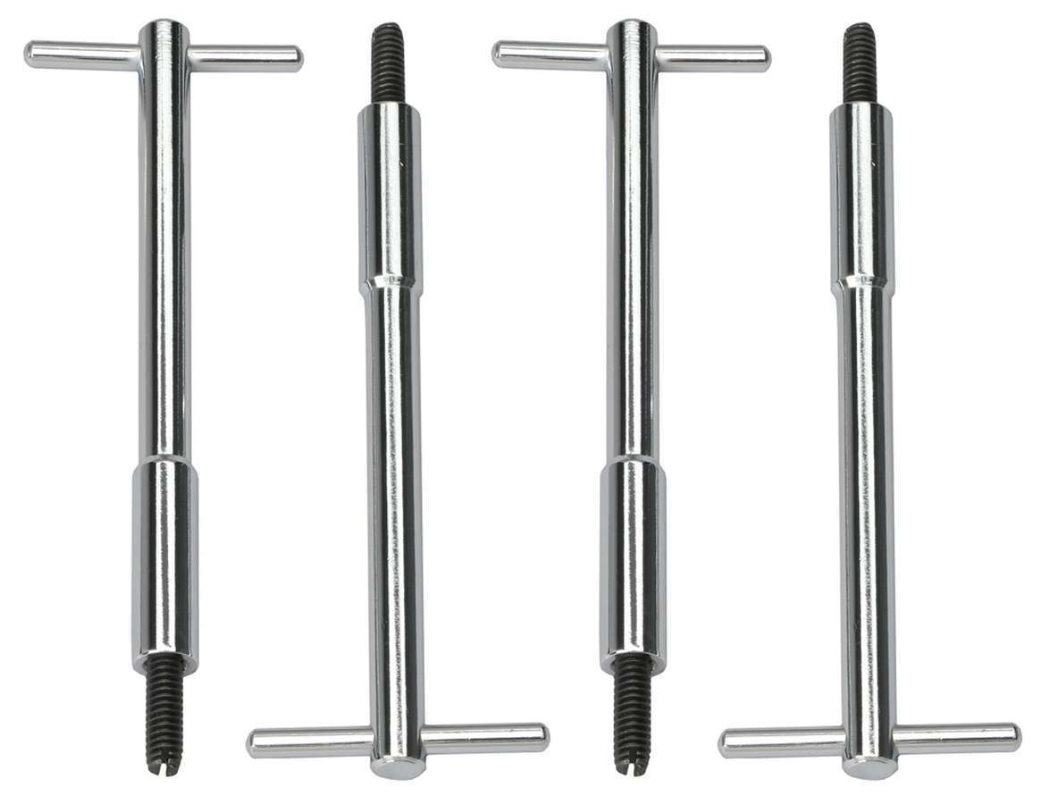 TRANS-DAPT Chrome T-Bar Wing Nuts TRA4936