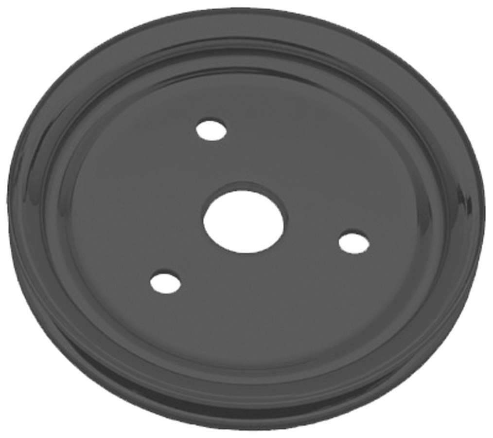 Trans-Dapt SBC SWP Crankshaft Pulley 1 Groove Black MPN TRA8602 For Chevy