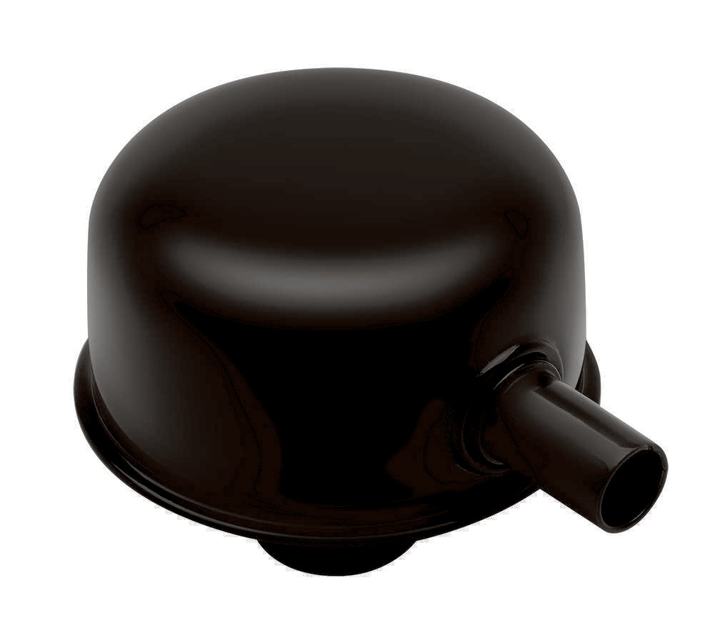 TRANS-DAPT Push In V/C Breather w/Tube Black TRA8642
