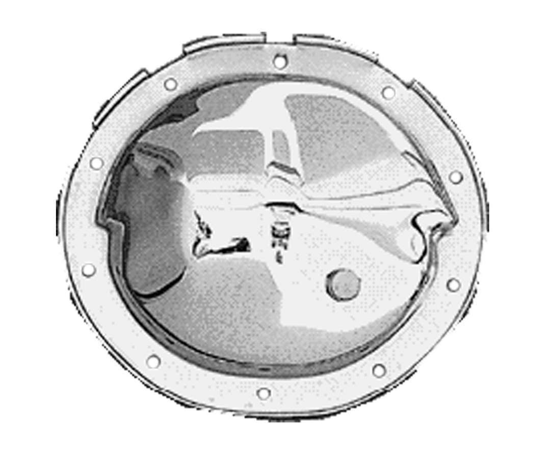 Trans-Dapt Differential Cover Kit Chrome GM 8.5 Ring Gear MPN TRA9037 For GM