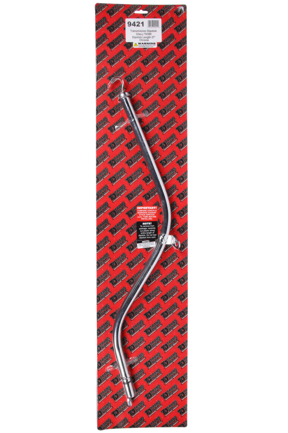 TRANS-DAPT TH350 Chrome Dipstick 27in TRA9421