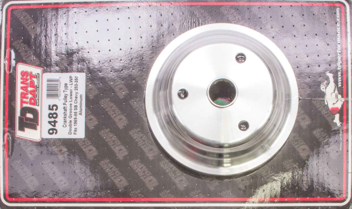 Trans-Dapt Double Lower LWP Pulley MPN TRA9485 For Chevy