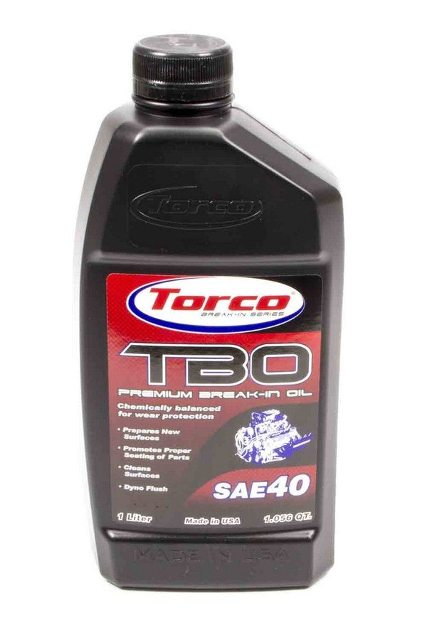 TORCO TBO 40W Premium Break-In Oil 1 Liter Bottle TRCA100040CE