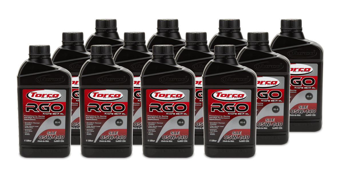 Torco RGO 85w140 Racing Gear Oil Case/12-1 Liter MPN TRCA248514C