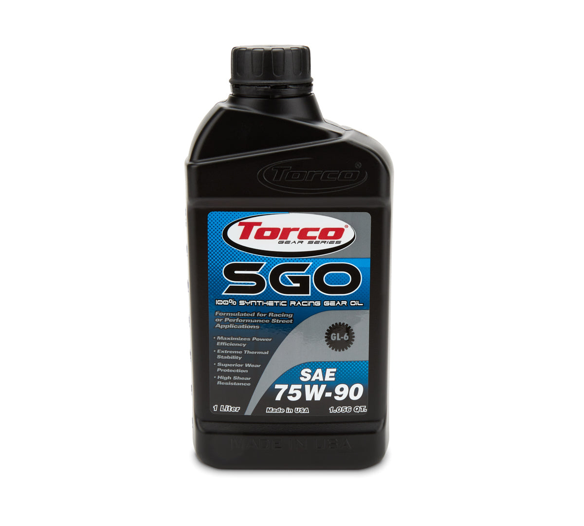 Torco SGO 75W90 Synthetic Racing Gear Oil 1-Liter MPN TRCA257590CE