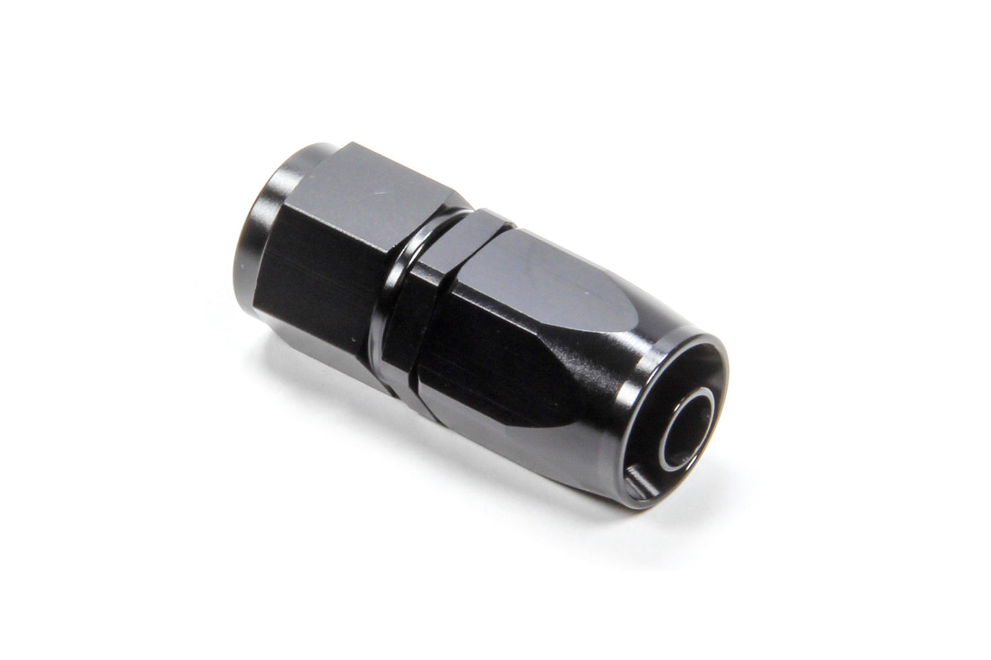 TRIPLE X RACE COMPONENTS #6 Straight Swivel Hose End TXRHF-20006-BLK