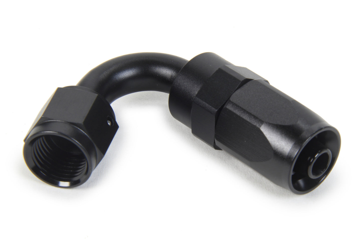 TRIPLE X RACE COMPONENTS #6 120 Degree Swivel Hose End TXRHF-22006-BLK